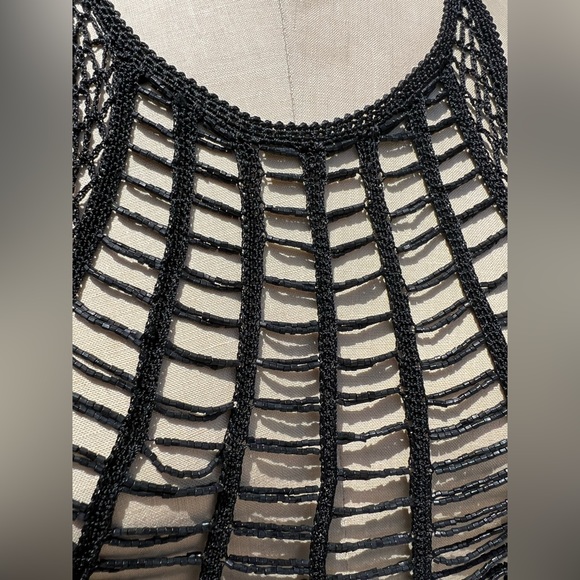 Y2K Bebe Beaded crochet top - Picture 3 of 5
